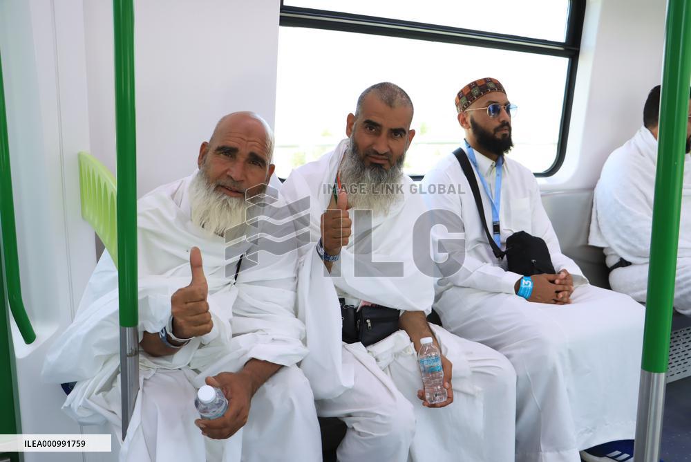 SAUDI ARABIA-MECCA-HAJJ SEASON-TRANSPORT