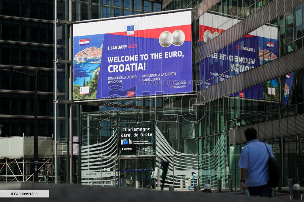 BELGIUM-BRUSSELS-EU-CROATIA-EURO