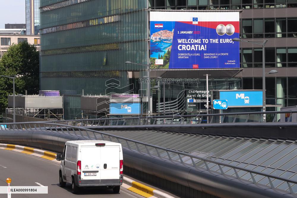 BELGIUM-BRUSSELS-EU-CROATIA-EURO