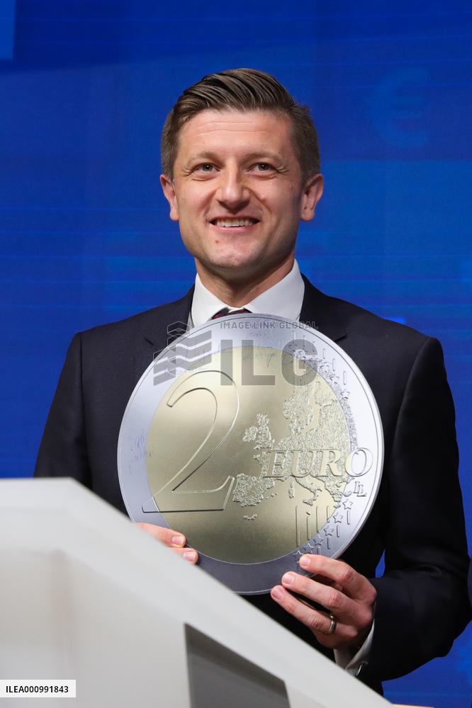 BELGIUM-BRUSSELS-EU-CROATIA-EURO