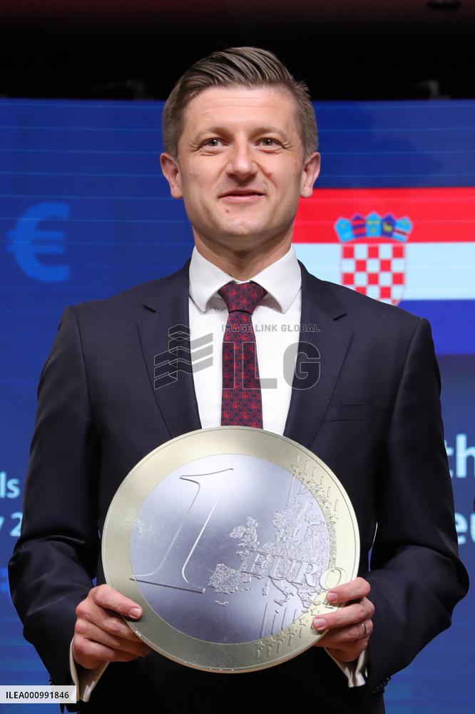 BELGIUM-BRUSSELS-EU-CROATIA-EURO