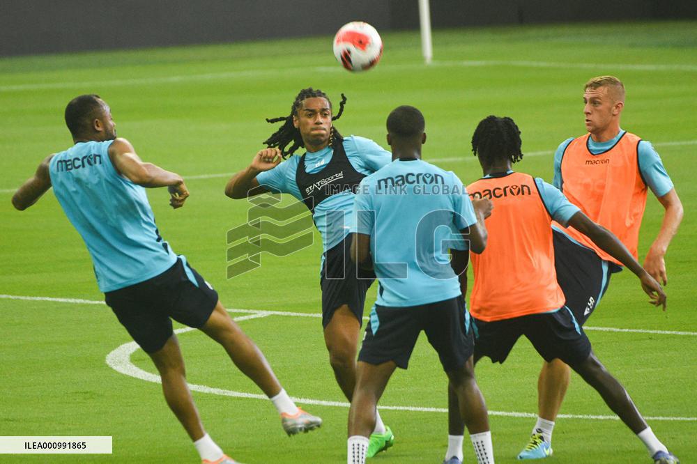 (SP)SINGAPORE-FOOTBALL-CRYSTAL PALACE FC-PRE-SEASON MATCH-TRAINING