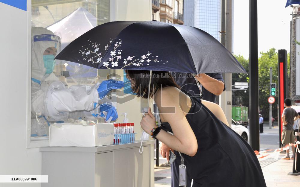 Summer heat in Shanghai