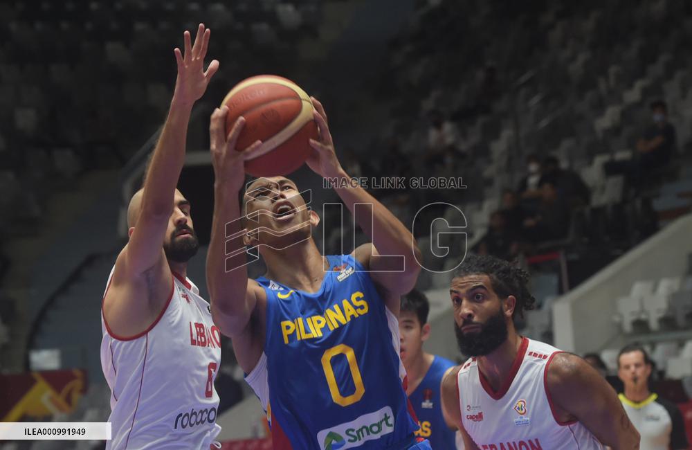 (SP)INDONESIA-JAKARTA-BASKETBALL-FIBA ASIA CUP-LBN VS PHI
