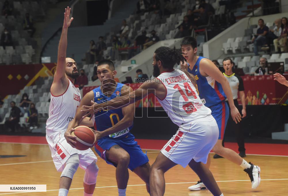 (SP)INDONESIA-JAKARTA-BASKETBALL-FIBA ASIA CUP-LBN VS PHI