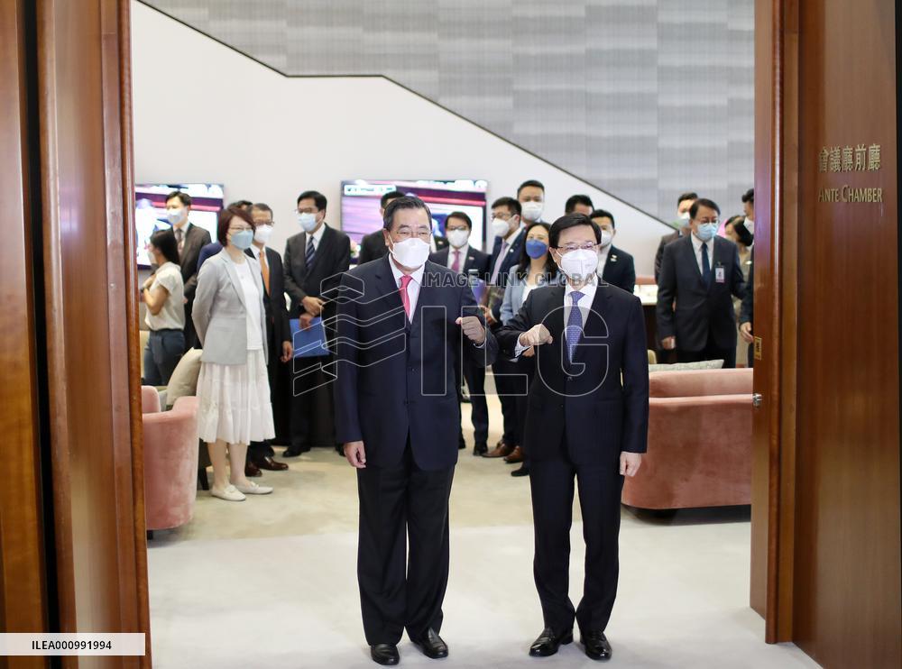 CHINA-HONG KONG-JOHN LEE-LEGCO-ANTECHAMBER EXCHANGE SESSION (CN)
