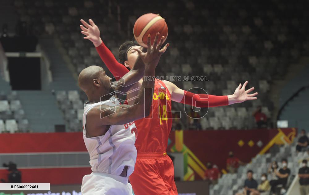 (SP)INDONESIA-JAKARTA-BASKETBALL-FIBA ASIA CUP-BRN VS CHN