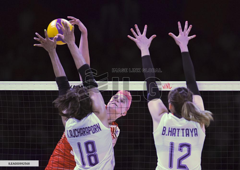 (SP)TURKEY-ANKARA-VOLLEYBALL-NATIONS LEAGUE-WOMEN-QUARTERFINAL-TUR VS THA