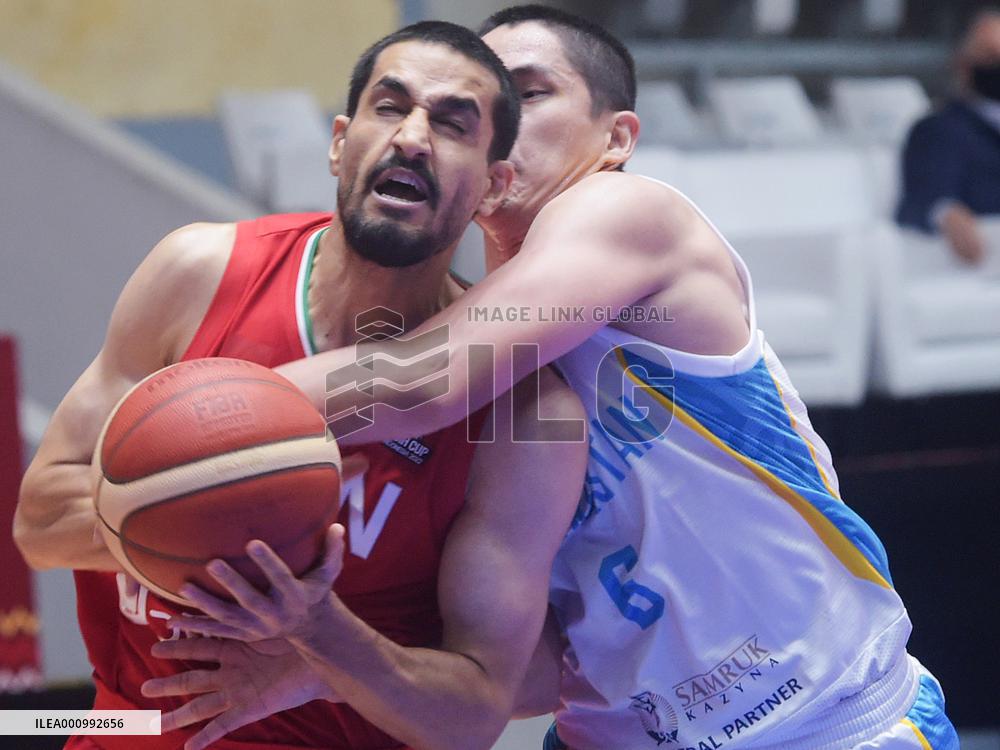 (SP)INDONESIA-JAKARTA-BASKETBALL-FIBA ASIA CUP 2022-KAZ VS IRI