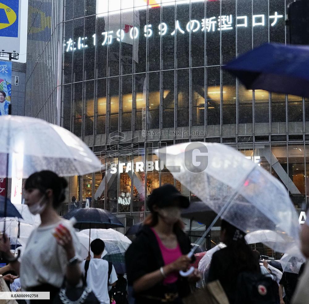 19,059 news COVID cases confirmed in Tokyo