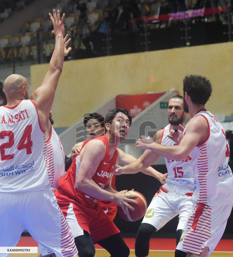 (SP)INDONESIA-JAKARTA-BASKETBALL-FIBA ASIA CUP 2022-SYR VS JPN