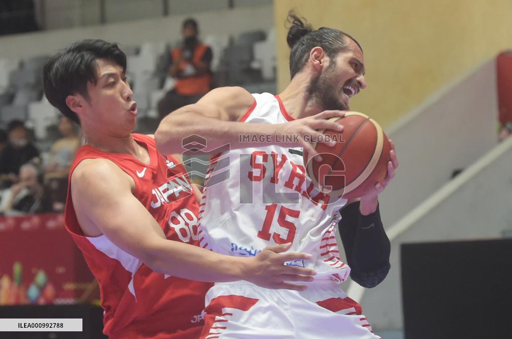 (SP)INDONESIA-JAKARTA-BASKETBALL-FIBA ASIA CUP 2022-SYR VS JPN