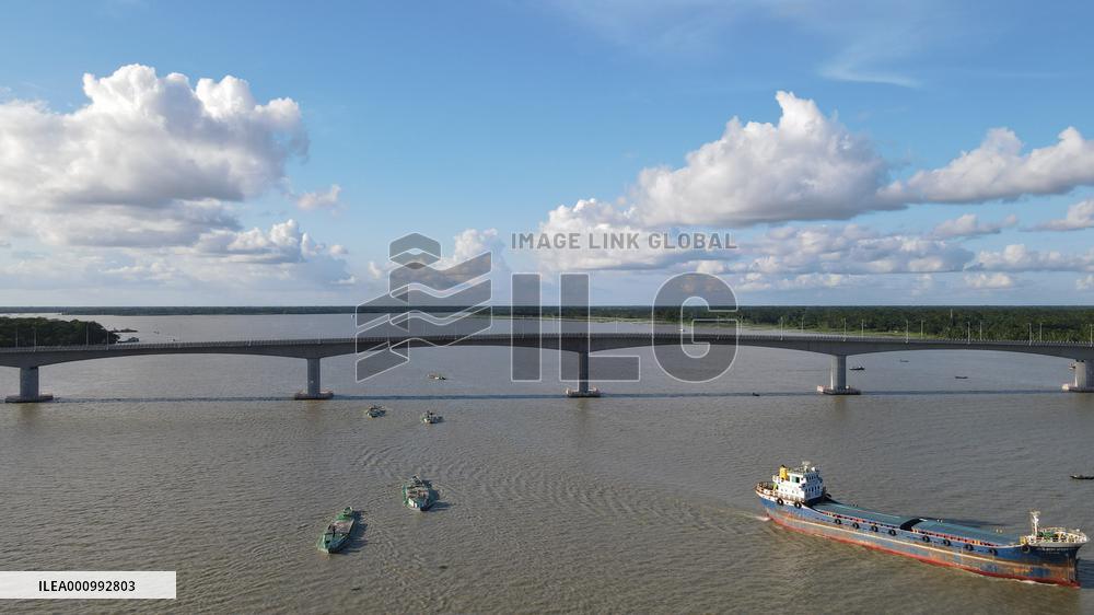BANGLADESH-PIROJPUR-CHINESE-FRIENDSHIP-BRIDGE