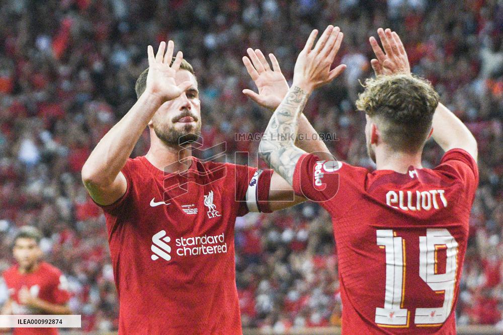 (SP)SINGAPORE-FOOTBALL-EXHIBITION MATCH-LIVERPOOL VS CRYSTAL PALACE