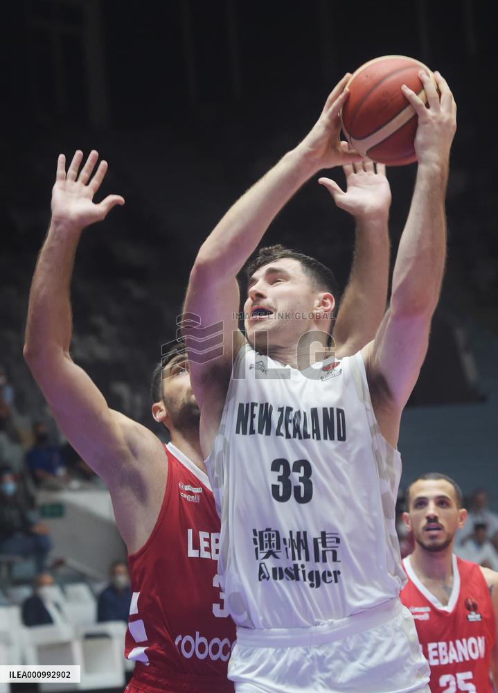 (SP)INDONESIA-JAKARTA-BASKETBALL-FIBA ASIA CUP 2022-NZL VS LBN