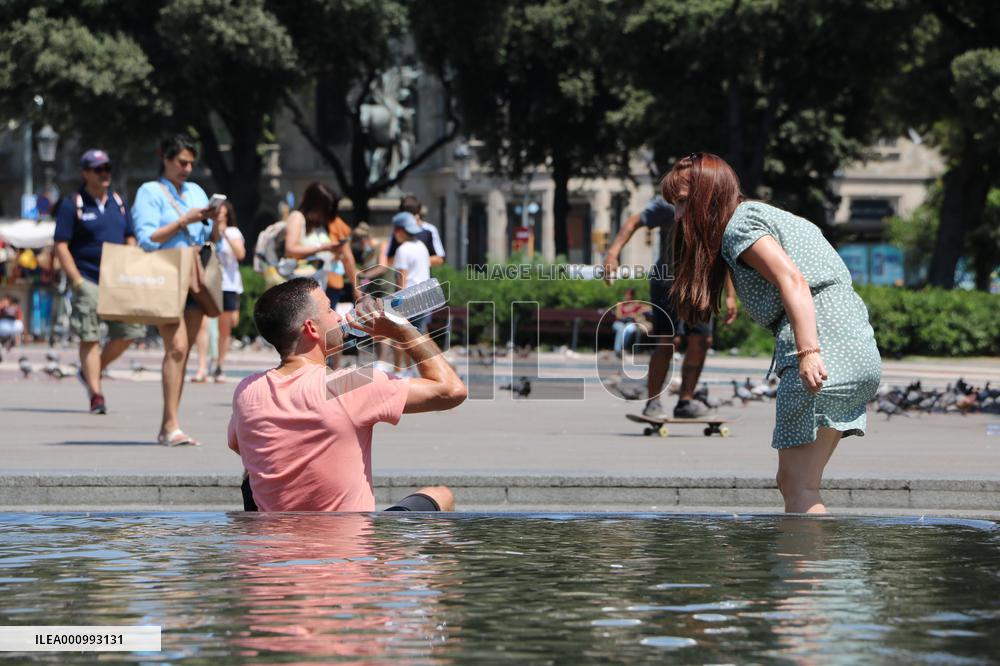 SPAIN-HEAT WAVE