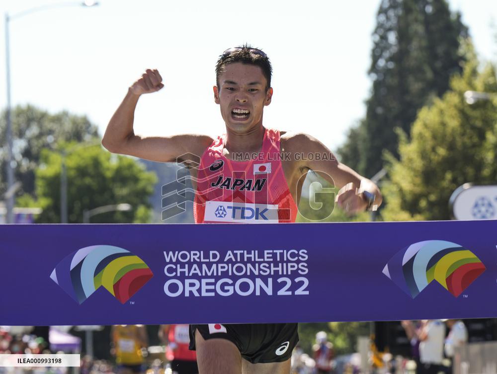 (SP)U.S.-EUGENE-ATHLETICS-WORLD CHAMPIONSHIPS-MEN'S 20KM RACE WALK