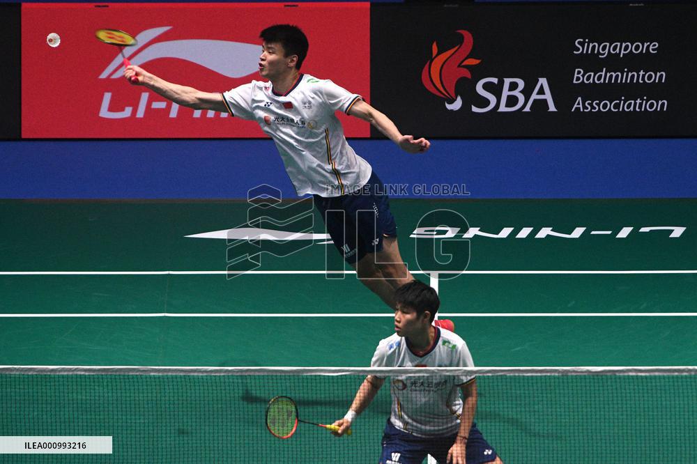 (SP)SINGAPORE-BADMINTON-SINGAPORE OPEN-MIXED DOUBLES