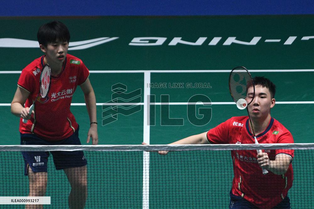 (SP)SINGAPORE-BADMINTON-SINGAPORE OPEN-MIXED DOUBLES