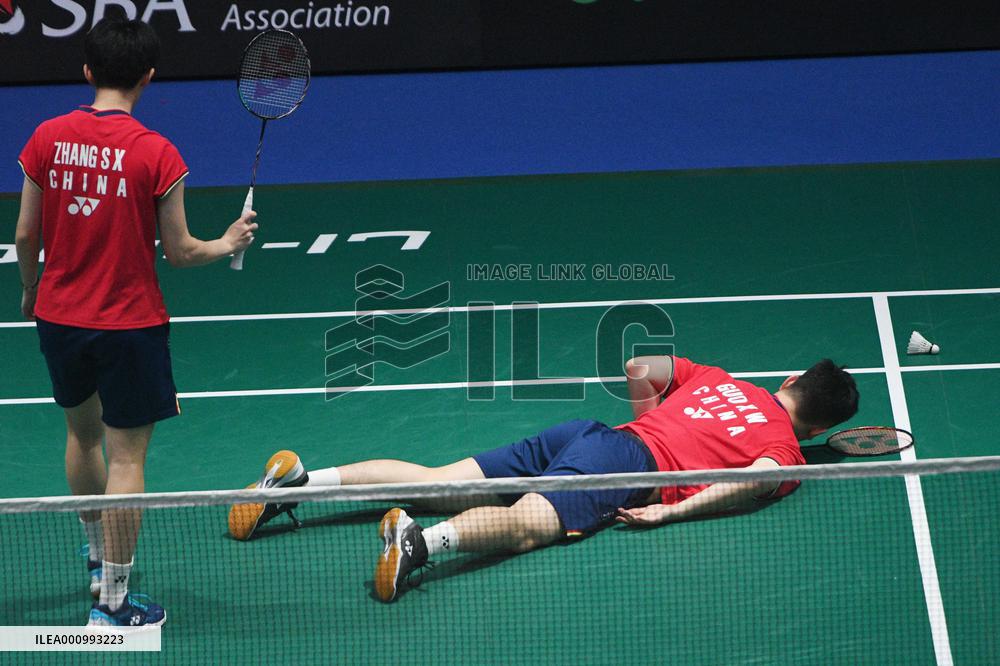 (SP)SINGAPORE-BADMINTON-SINGAPORE OPEN-MIXED DOUBLES