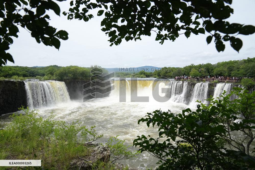 CHINA-HEILONGJIANG-JINGPOHU LAKE-WATERFALL (CN)