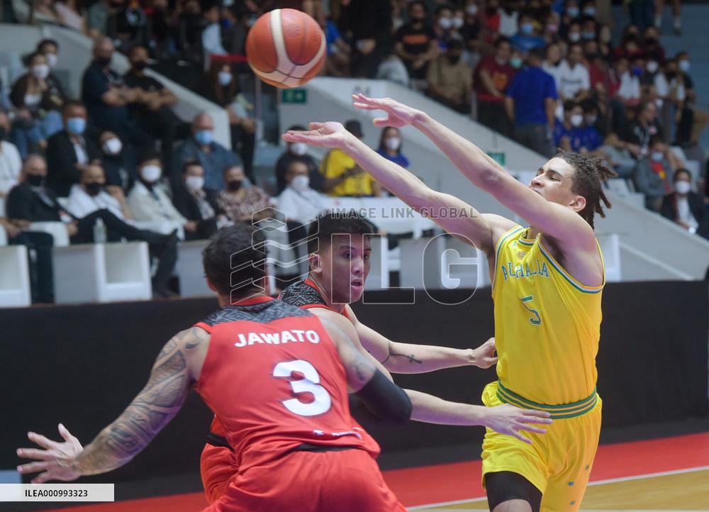 (SP)INDONESIA-JAKARTA-BASKETBALL-FIBA ASIA CUP 2022-AUS VS INA