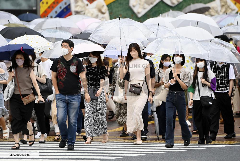 Tokyo scene amid coronavirus pandemic