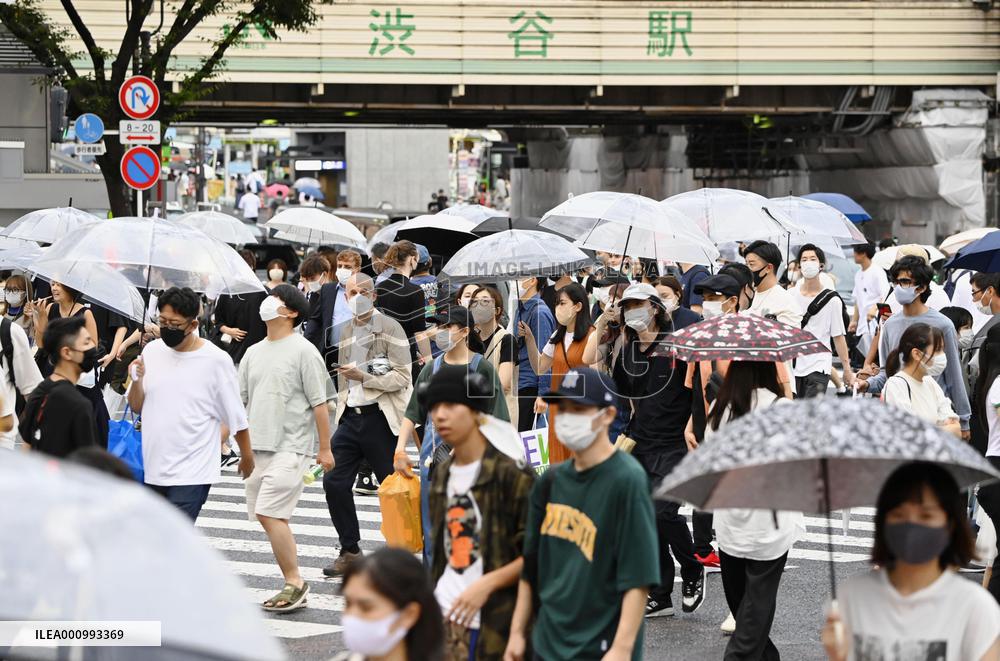 Tokyo scene amid coronavirus pandemic