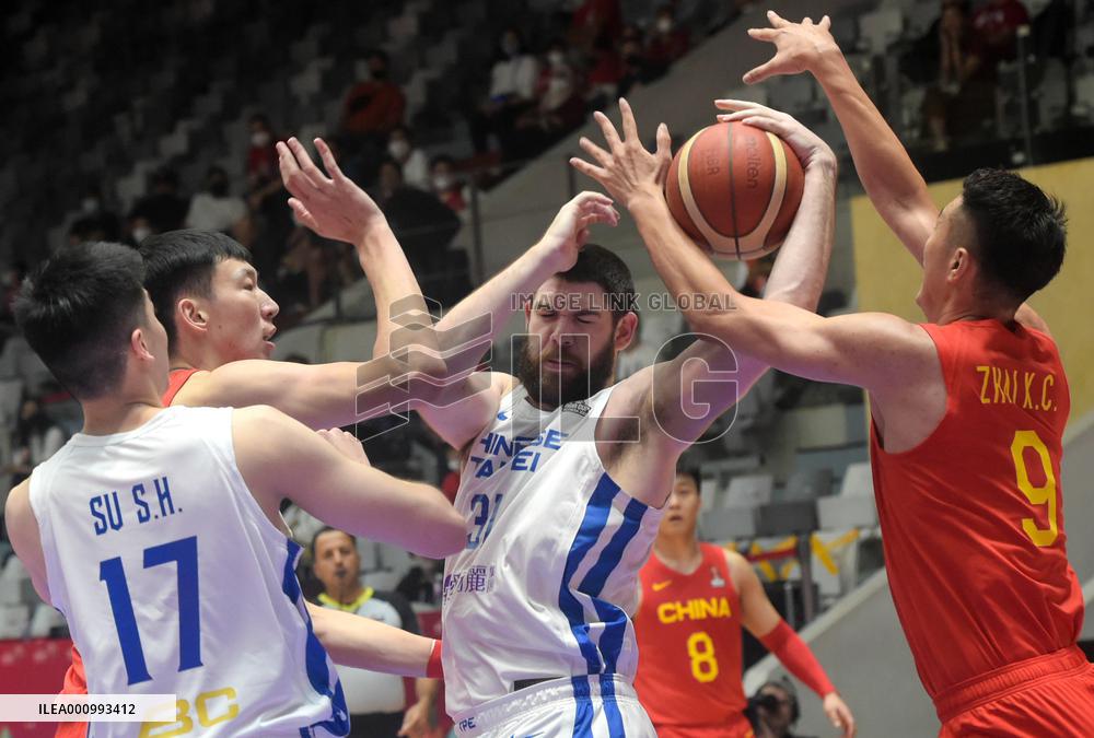(SP)INDONESIA-JAKARTA-BASKETBALL-FIBA ASIA CUP 2022-CHN VS TPE