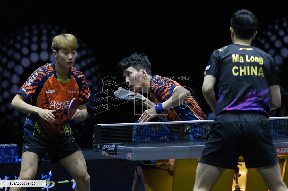 (SP)HUNGARY-BUDAPEST-TABLE TENNIS-WTT STAR CONTENDER-MEN'S DOUBLES