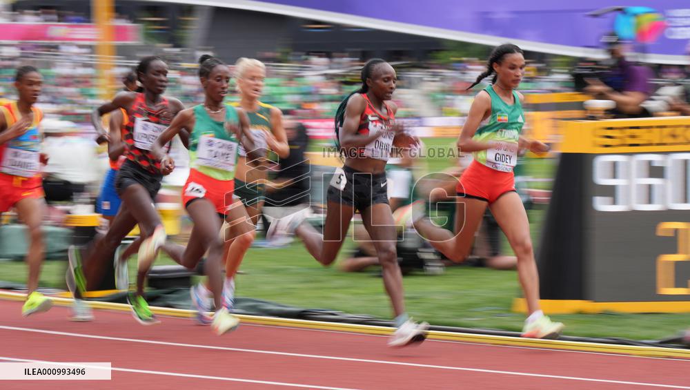 (SP)U.S.-EUGENE-ATHLETICS-WORLD CHAMPIONSHIPS-WOMEN'S 10000M FINAL