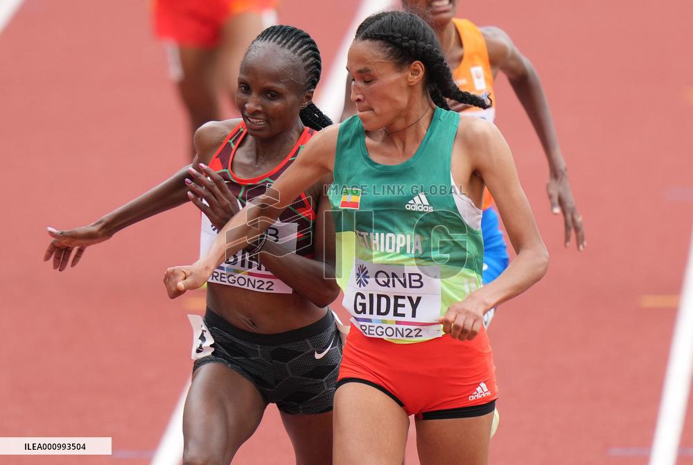 (SP)U.S.-EUGENE-ATHLETICS-WORLD CHAMPIONSHIPS-WOMEN'S 10000M FINAL
