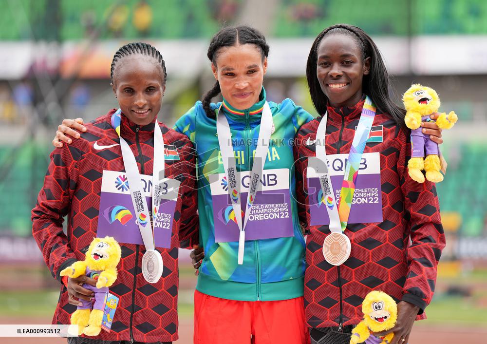 (SP)U.S.-EUGENE-ATHLETICS-WORLD CHAMPIONSHIPS-WOMEN'S 10000M FINAL