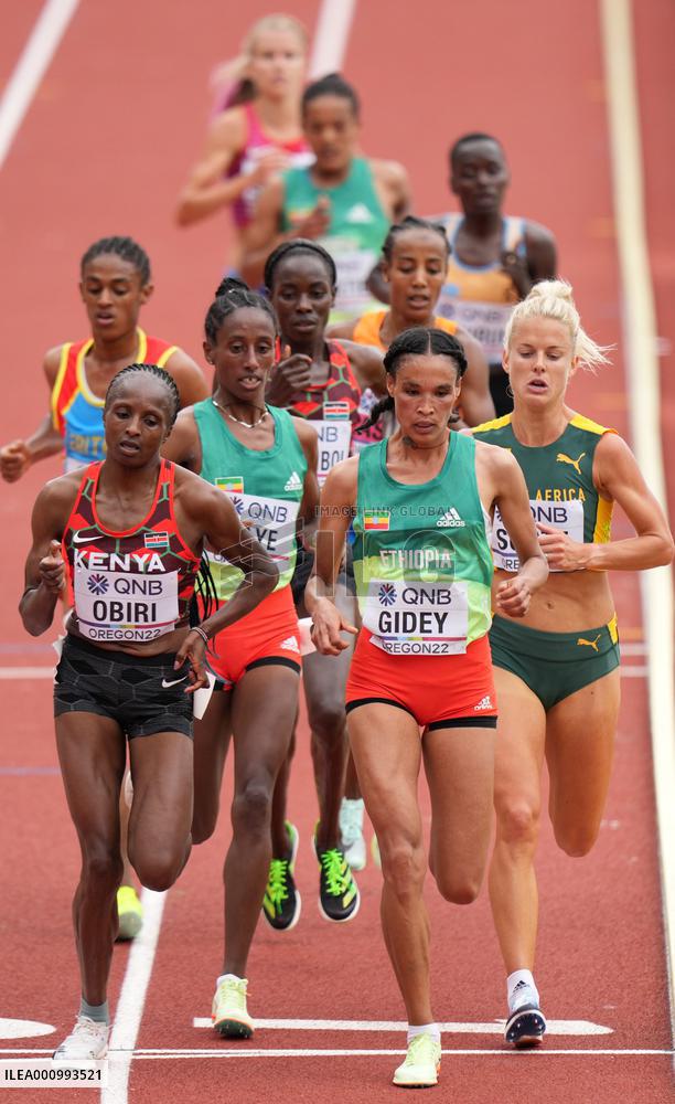 (SP)U.S.-EUGENE-ATHLETICS-WORLD CHAMPIONSHIPS-WOMEN'S 10000M FINAL