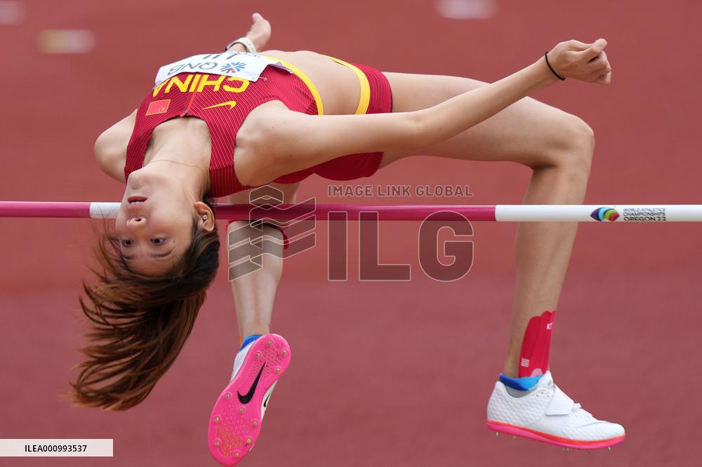 (SP)U.S.-EUGENE-ATHLETICS-WORLD CHAMPIONSHIPS-WOMEN'S HIGH JUMP QUALIFICATIONS