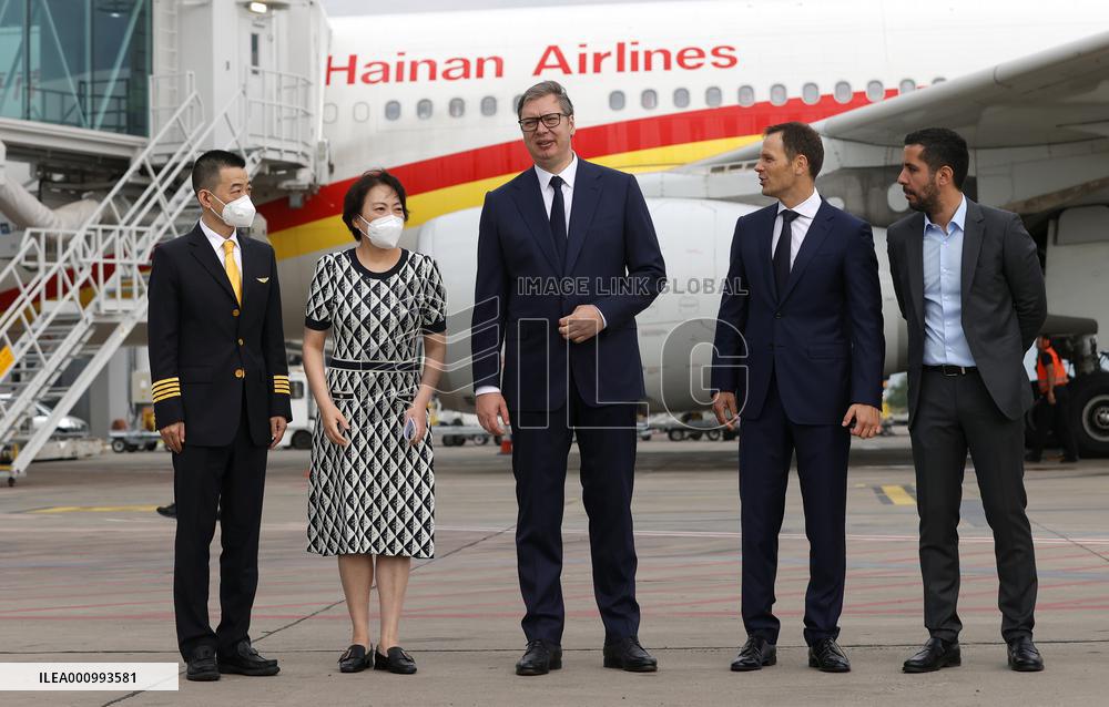SERBIA-BELGRADE-CHINA-DIRECT FLIGHT