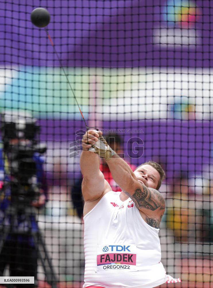 (SP)U.S.-EUGENE-ATHLETICS-WORLD CHAMPIONSHIPS-MEN'S HAMMER THROW FINAL