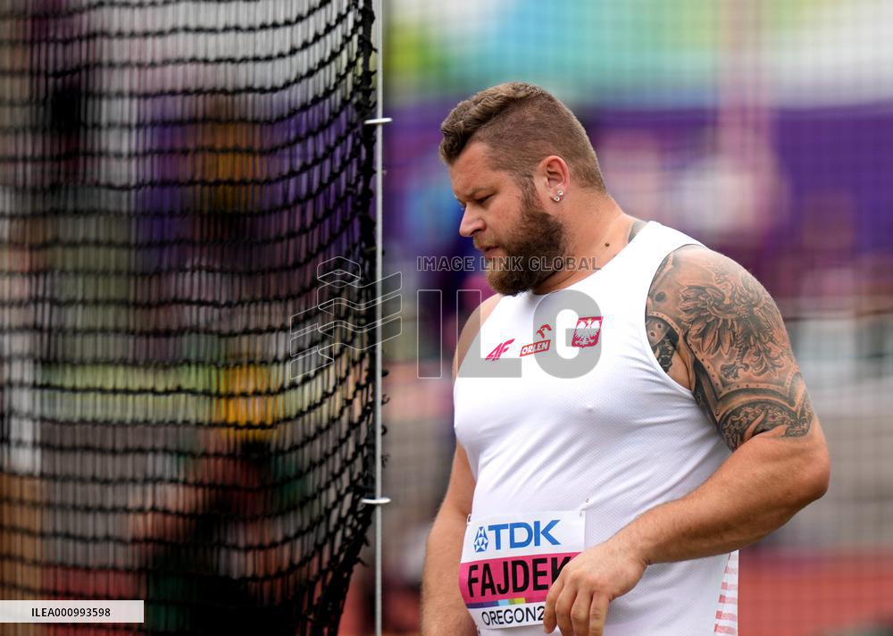 (SP)U.S.-EUGENE-ATHLETICS-WORLD CHAMPIONSHIPS-MEN'S HAMMER THROW FINAL