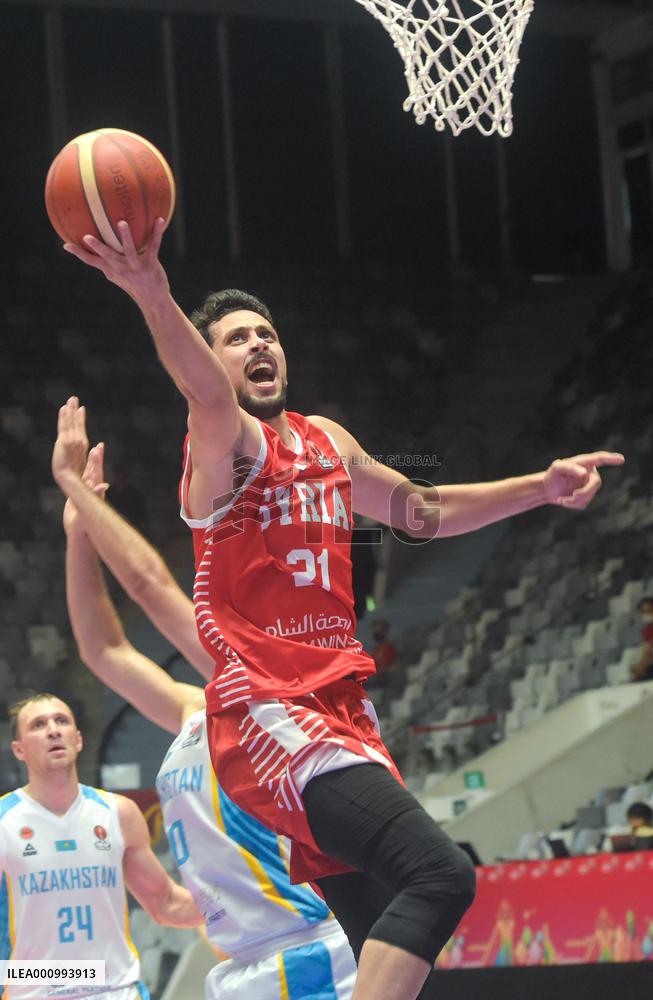 (SP)INDONESIA-JAKARTA-BASKETBALL-FIBA ASIA CUP 2022-KAZ VS SYR