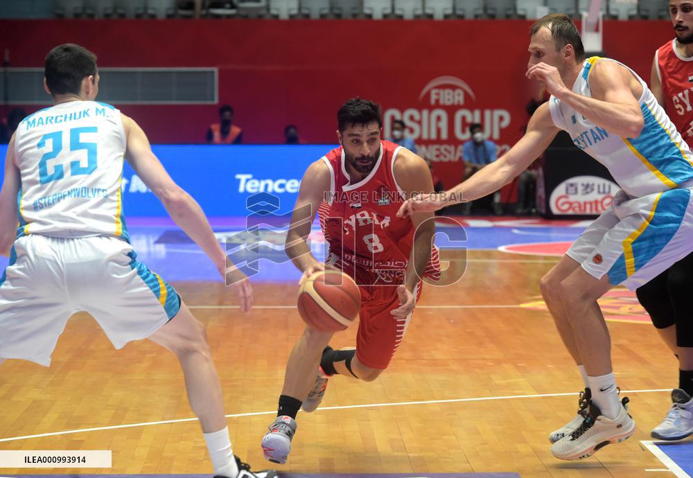 (SP)INDONESIA-JAKARTA-BASKETBALL-FIBA ASIA CUP 2022-KAZ VS SYR