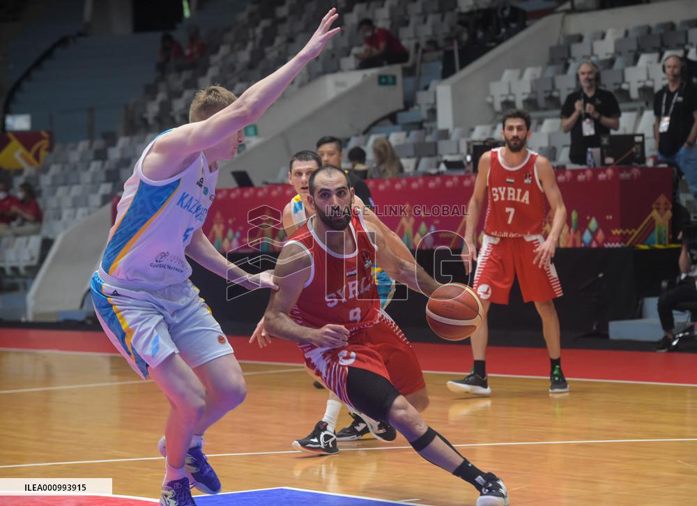 (SP)INDONESIA-JAKARTA-BASKETBALL-FIBA ASIA CUP 2022-KAZ VS SYR
