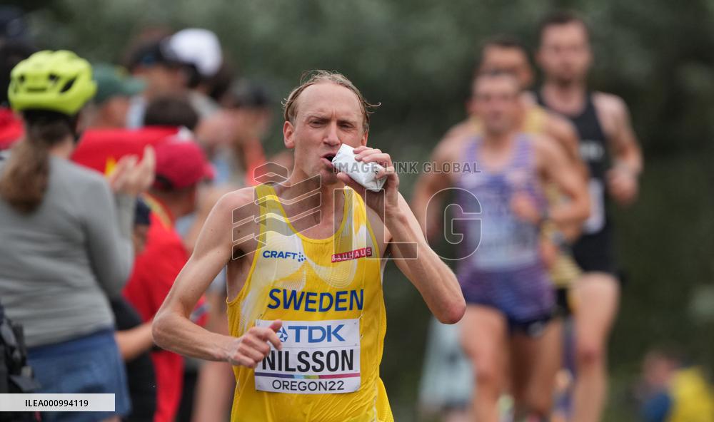 (SP)U.S.-EUGENE-ATHLETICS-WORLD CHAMPIONSHIPS-MEN'S MARATHON