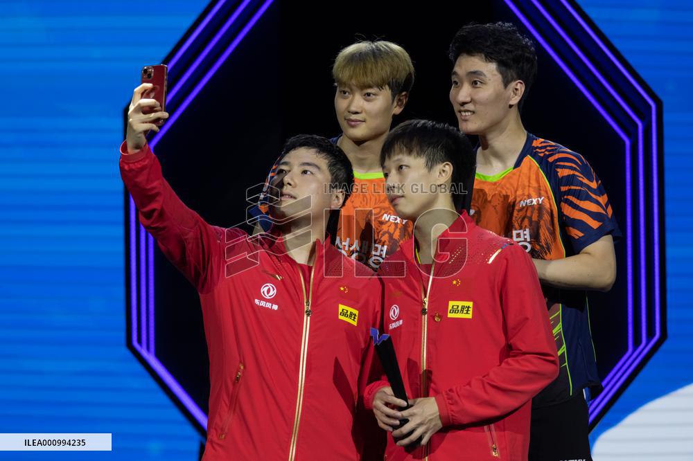 (SP) HUNGARY-BUDAPEST-WTT STAR CONTENDER-MEN'S DOUBLES-FINAL