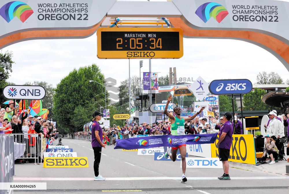 Athletics: World championships in Oregon