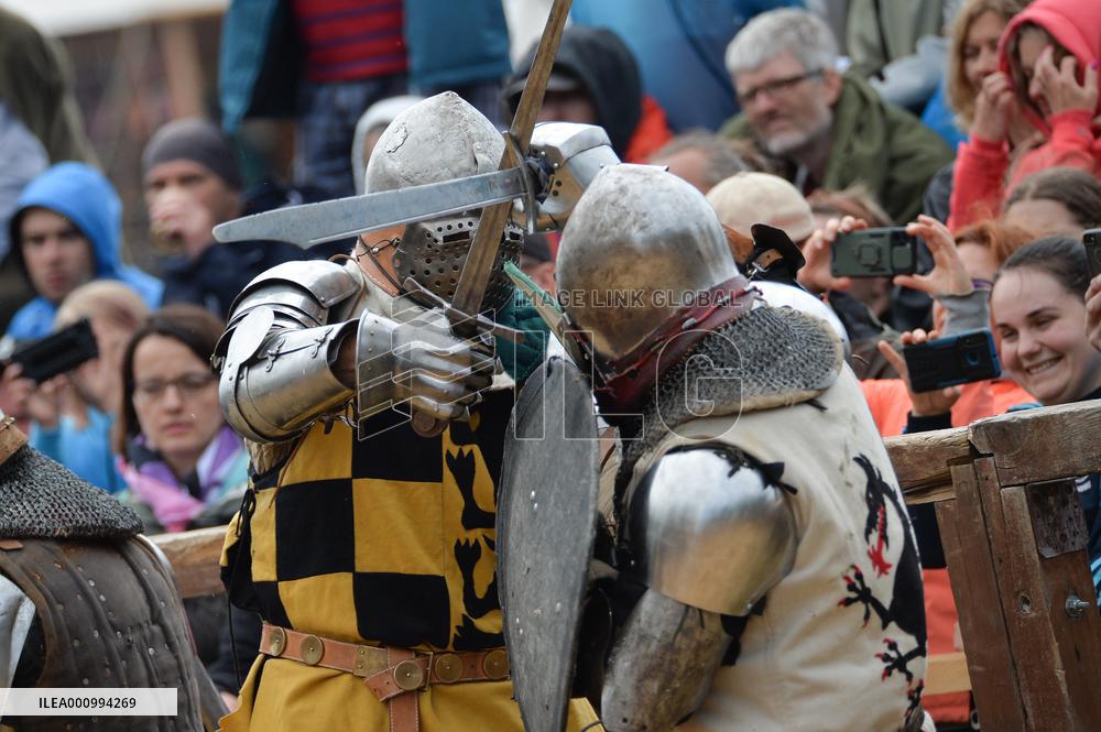 POLAND-GRUNWALD-BATTLE OF GRUNWALD-ANNIVERSARY-REENACTMENT