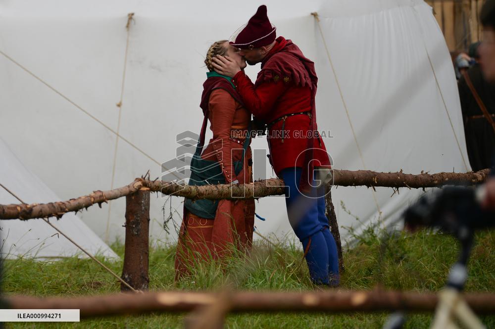 POLAND-GRUNWALD-BATTLE OF GRUNWALD-ANNIVERSARY-REENACTMENT