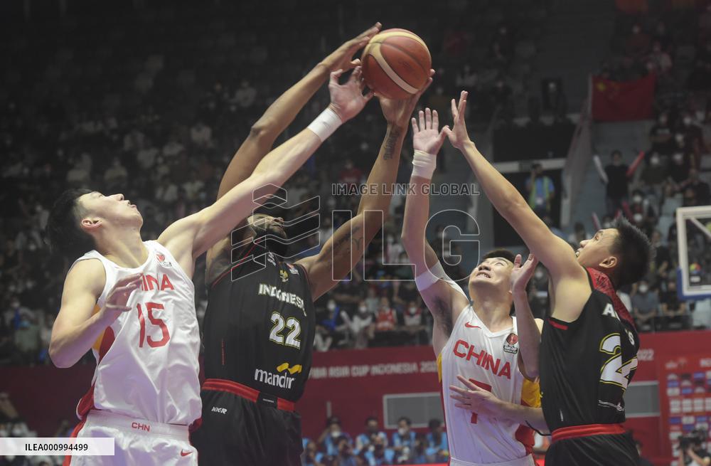 (SP)INDONESIA-JAKARTA-BASKETBALL-FIBA ASIA CUP-CHN VS INA