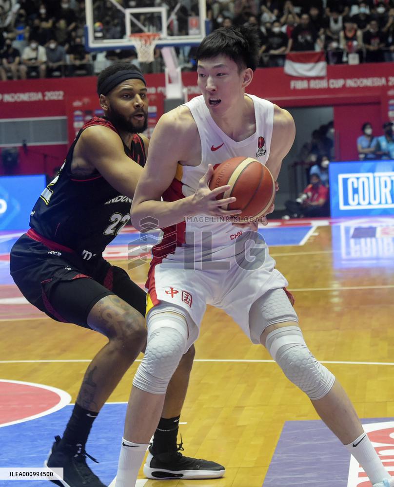 (SP)INDONESIA-JAKARTA-BASKETBALL-FIBA ASIA CUP-CHN VS INA