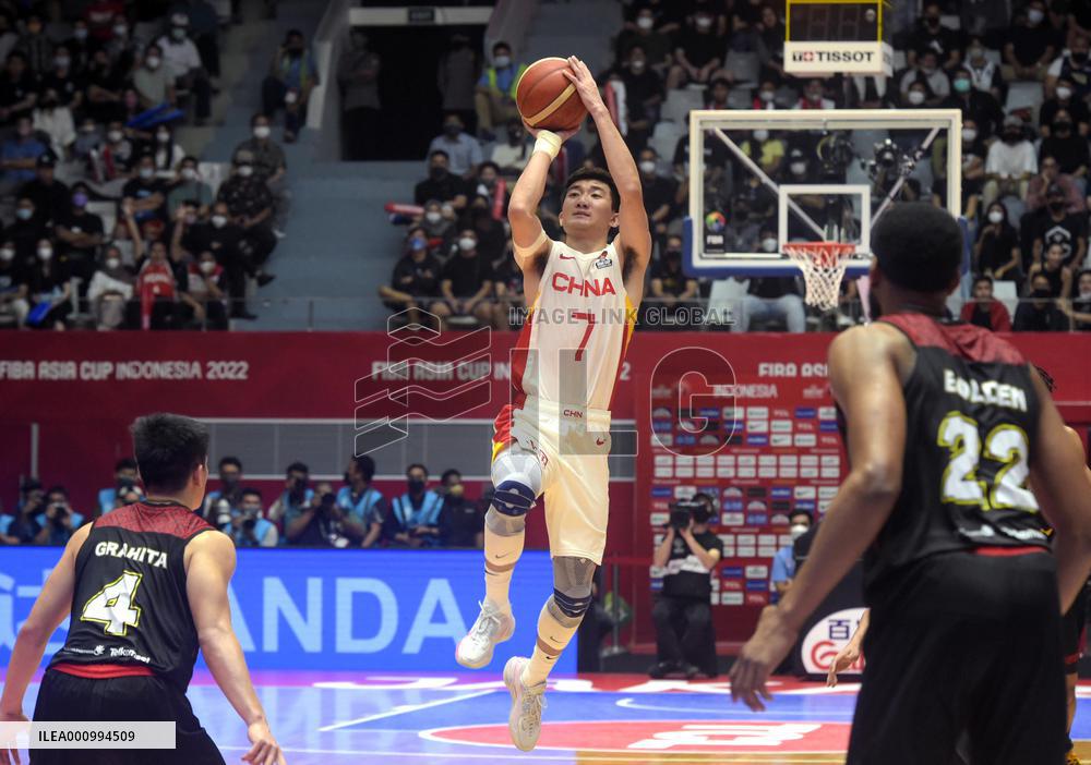(SP)INDONESIA-JAKARTA-BASKETBALL-FIBA ASIA CUP-CHN VS INA