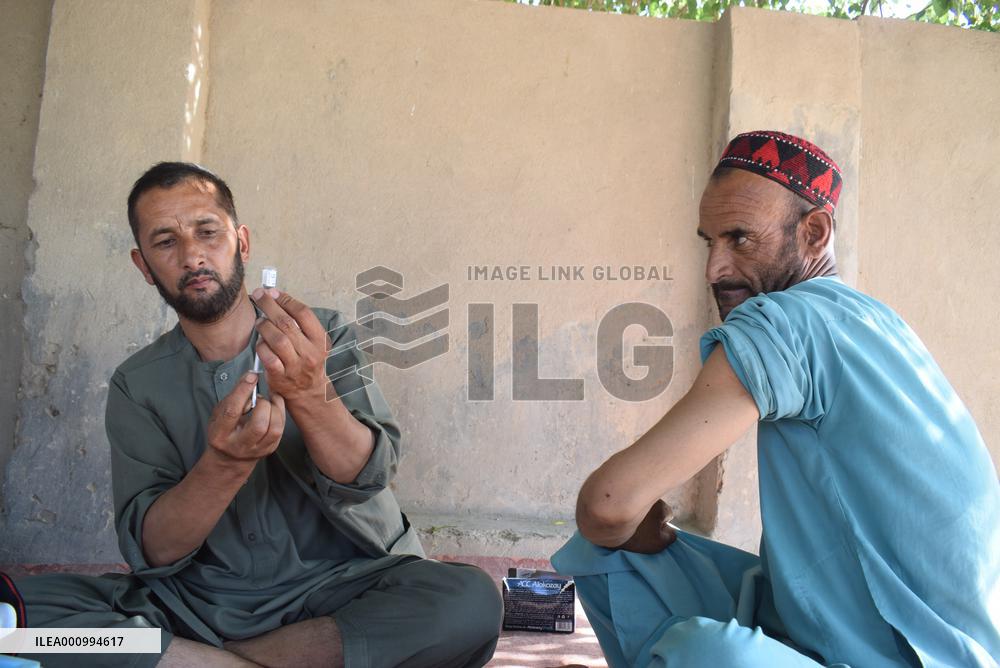AFGHANISTAN-JAWZJAN-COVID-19-IMMUNIZATION CAMPAIGN